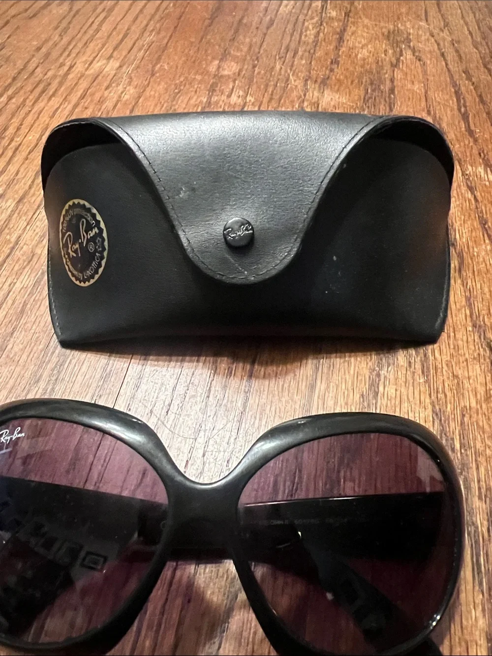 Ray-Ban Jackie Ohh II RB4098 Black Frame  and RB4115 Ray-Ban sporty sunglasses